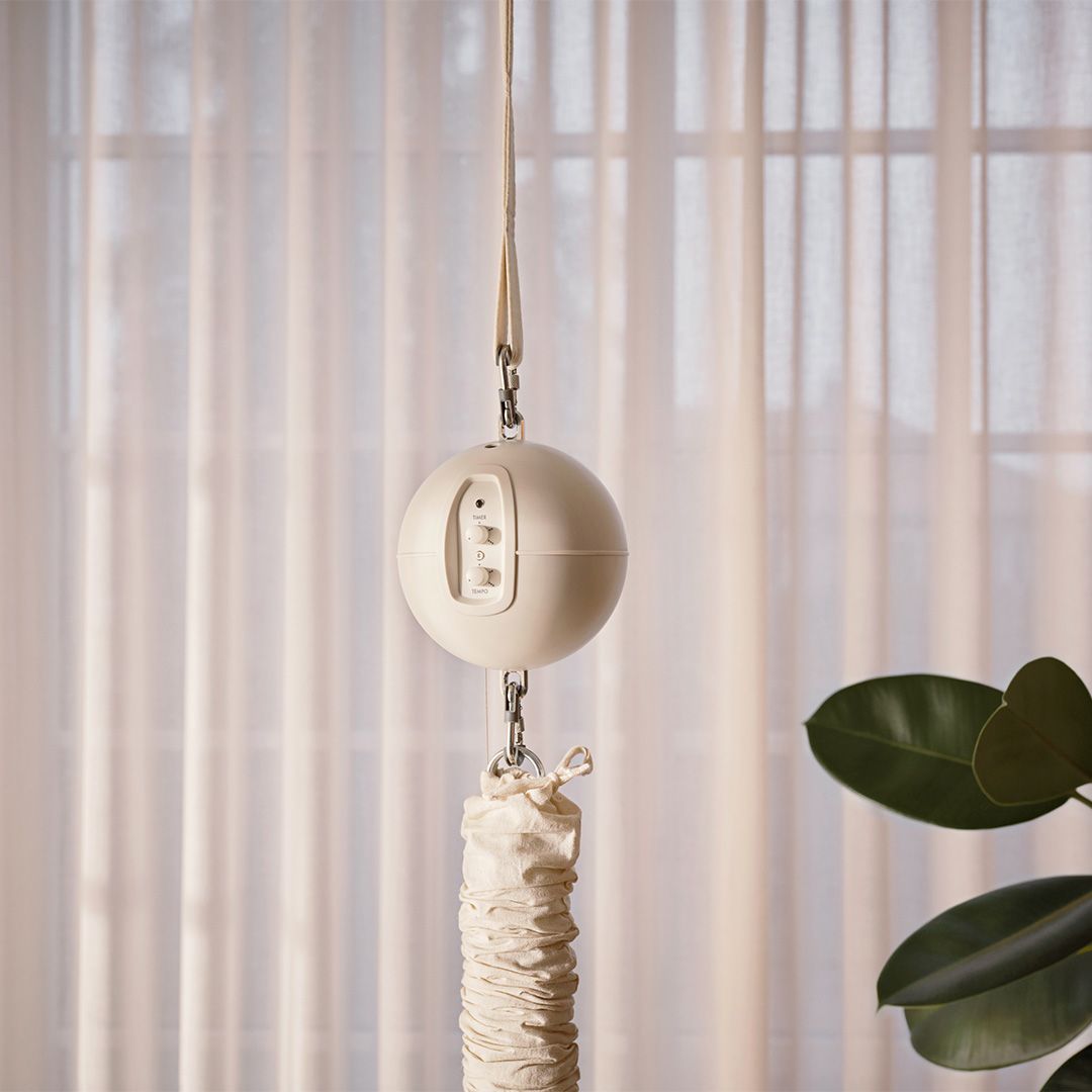Moonboon vuggemotor connect med app