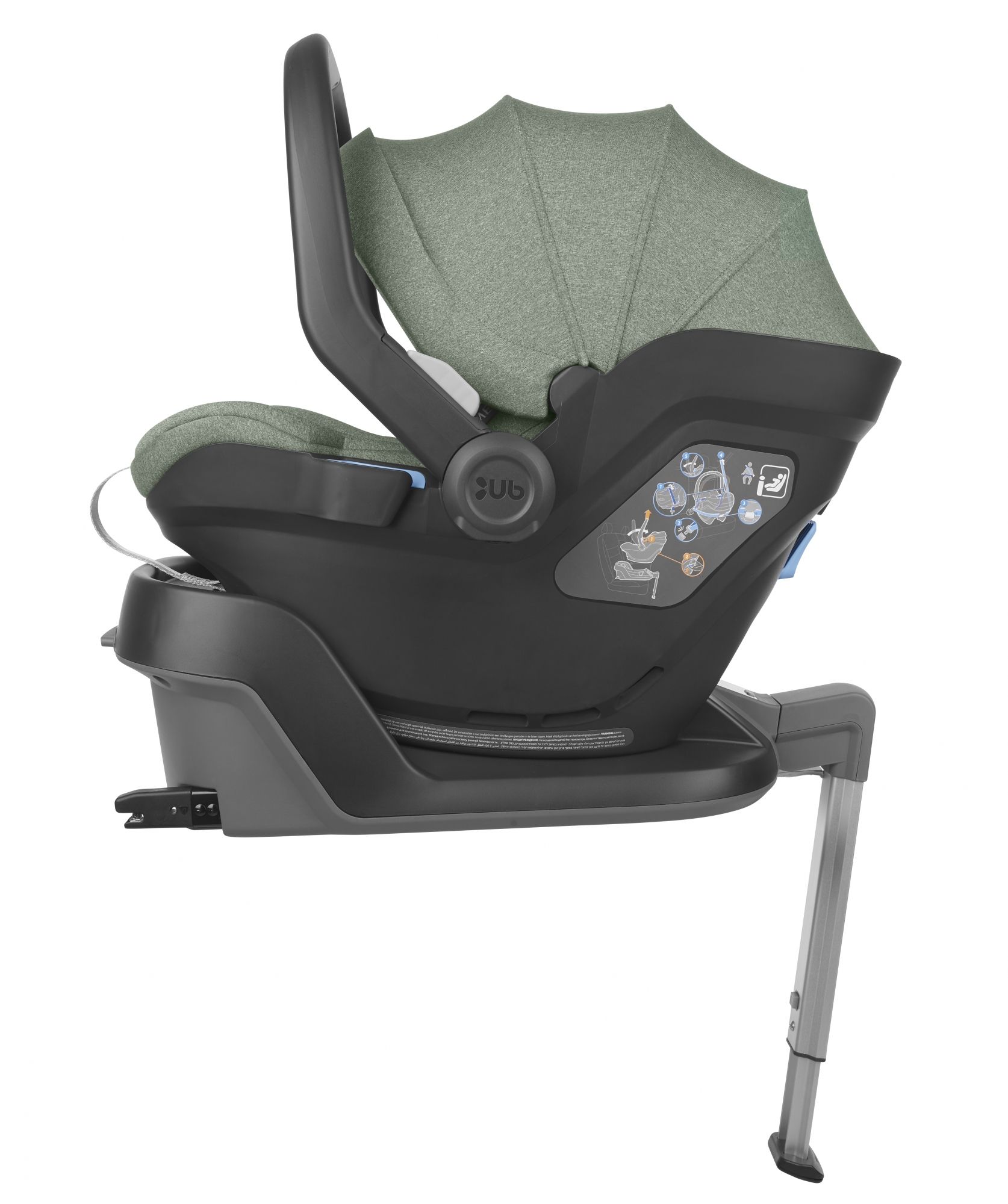 Bilstol, UPPAbaby, MESA i-Size, Emmett, Grønnmelert