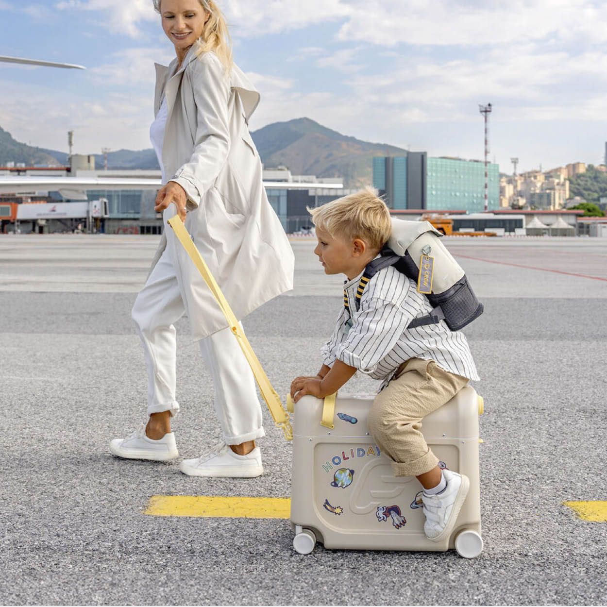JetKids™ by Stokke® Backpack - Moonglow White