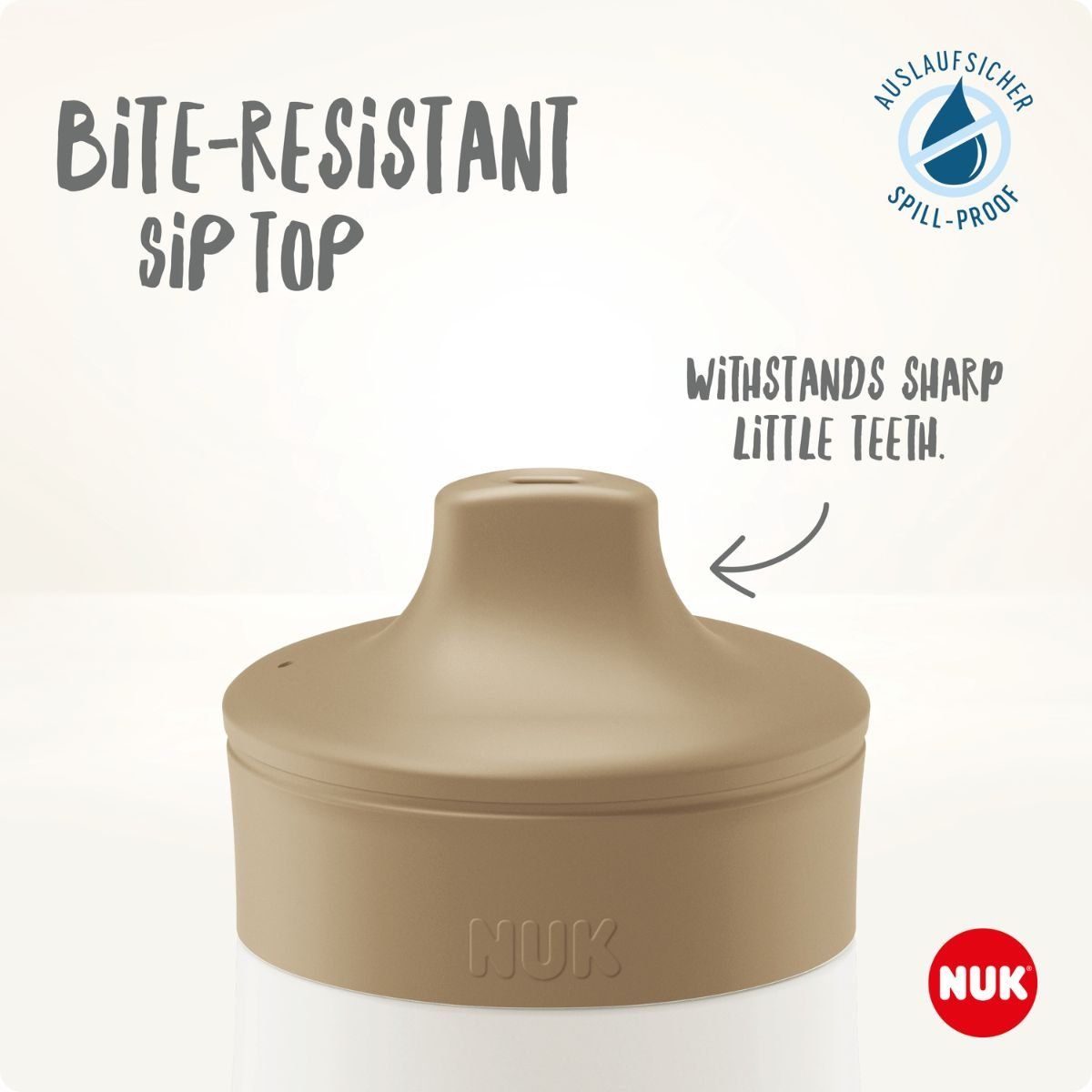 Flaske, NUK, Mini-Me Sip, Rustfritt stål, Globe, 500ml