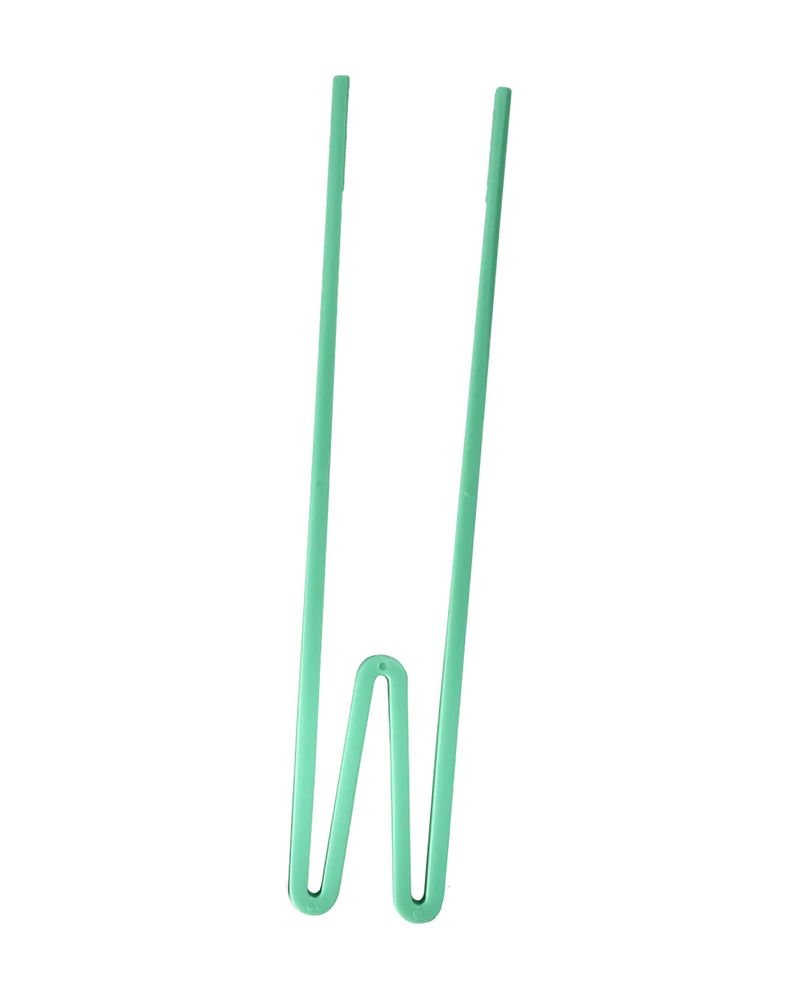 Plastspisepinne for nybegynnere, 1stk, Rice - Mint
