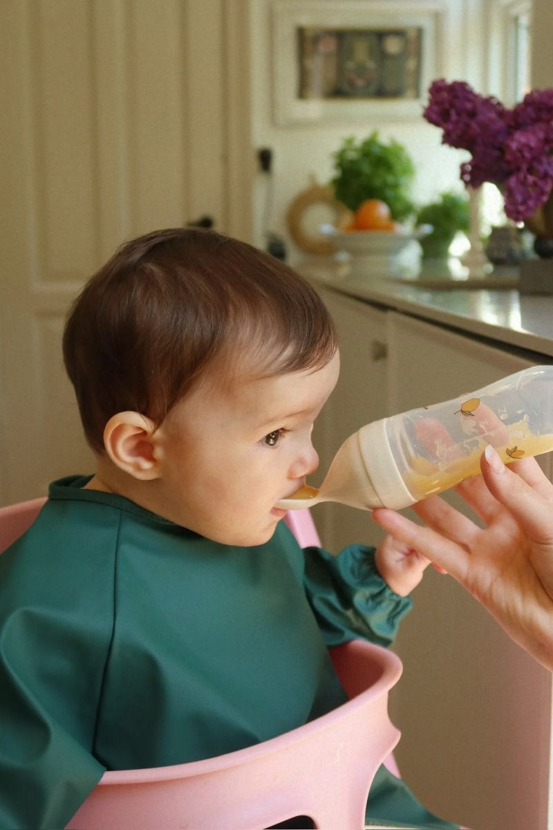Food Feeding Set, Konges Sløjd, Lemon