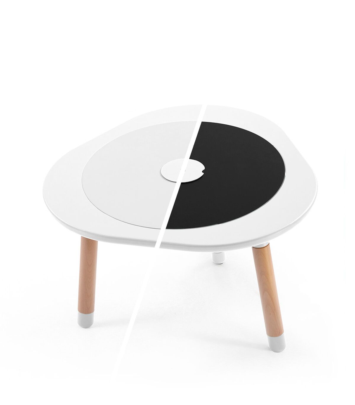 Lekebord, Stokke, Mutable, White