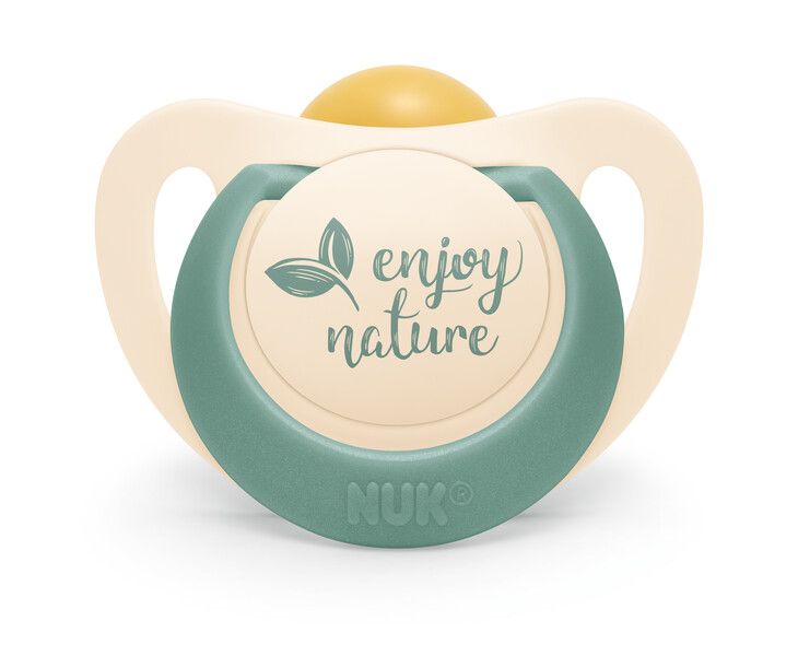 Smokk, NUK, Nature, Latex, Green, 6-18 mnd