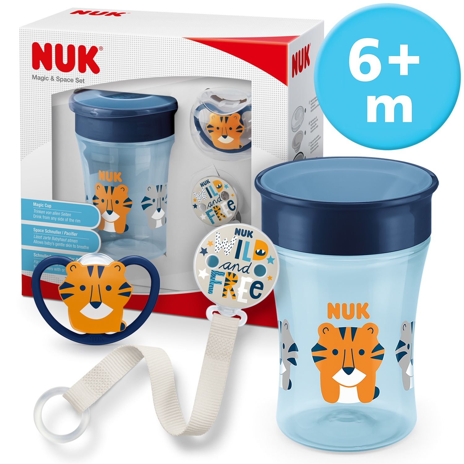 NUK Magic & Space Set, Blue 