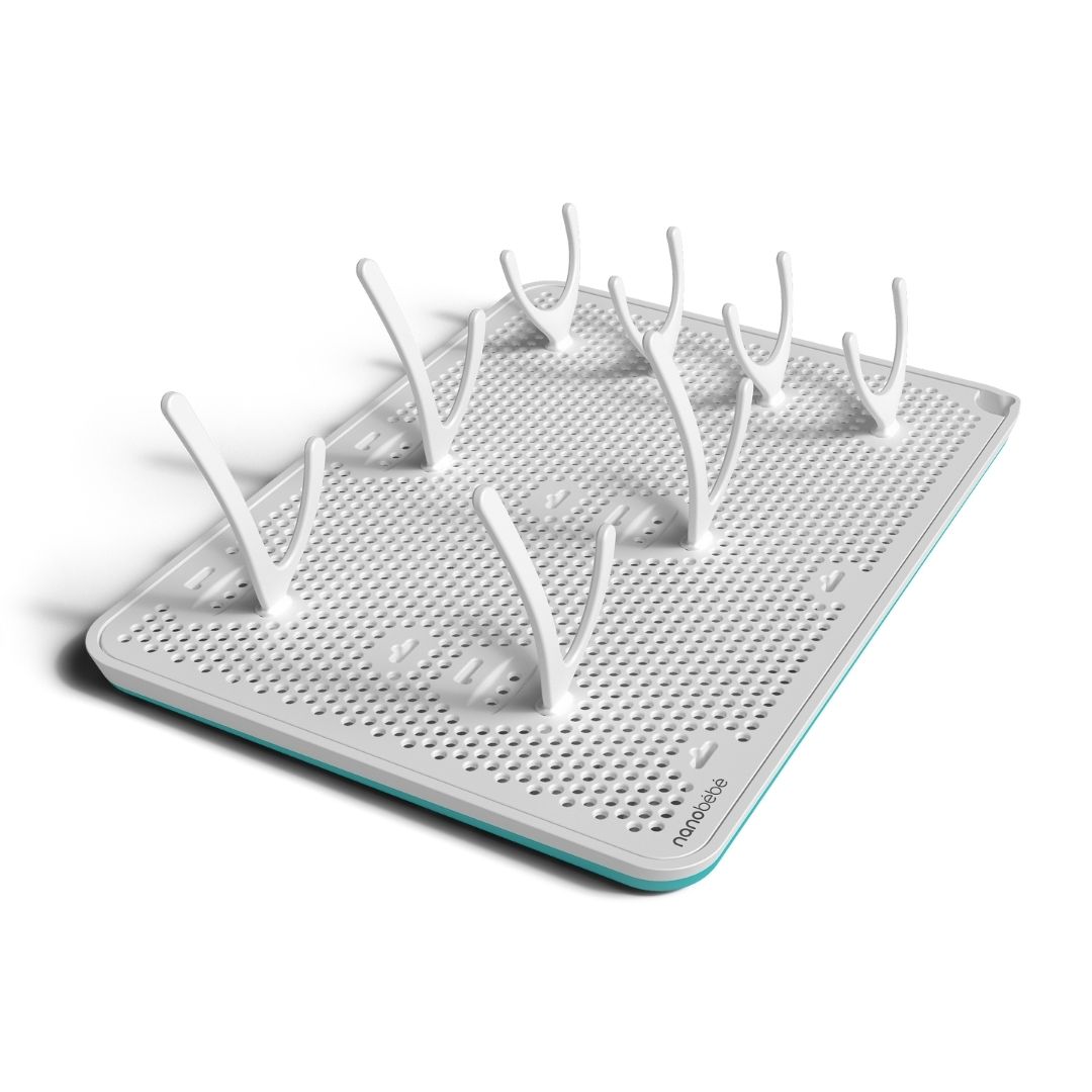Compact Drying Rack, Nanobébé, Turkis 1pk