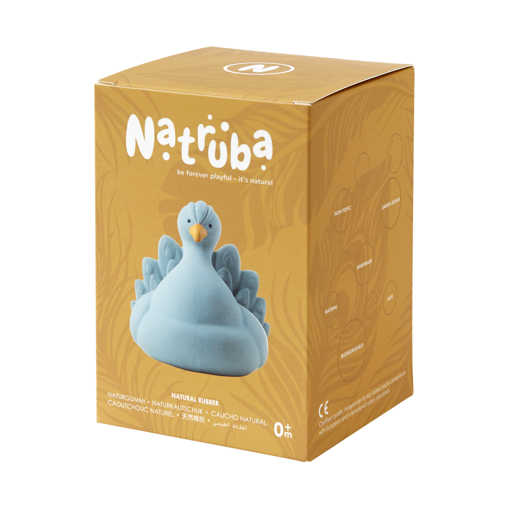 Badeleke, Natruba, Påfugl, Lysblå