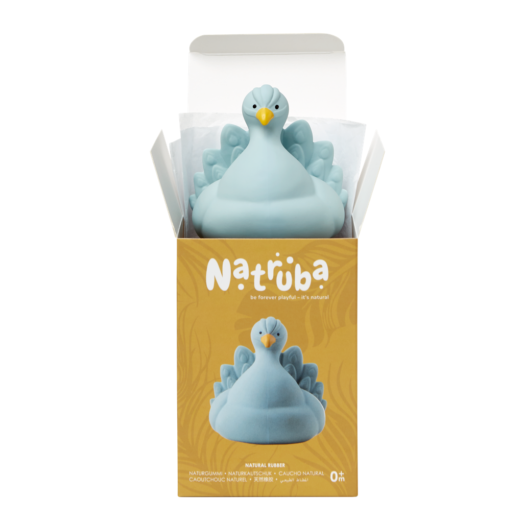 Badeleke, Natruba, Påfugl, Lysblå