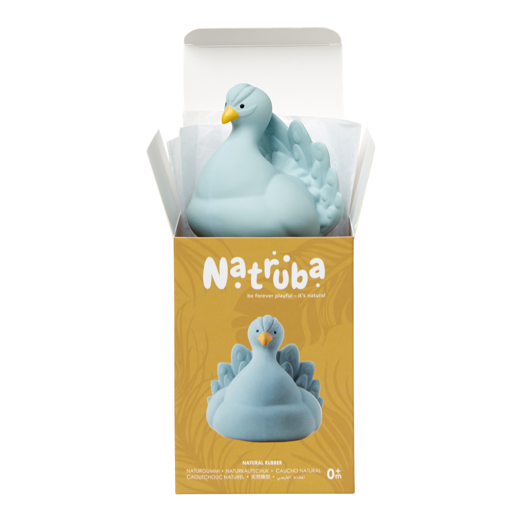 Badeleke, Natruba, Påfugl, Lysblå