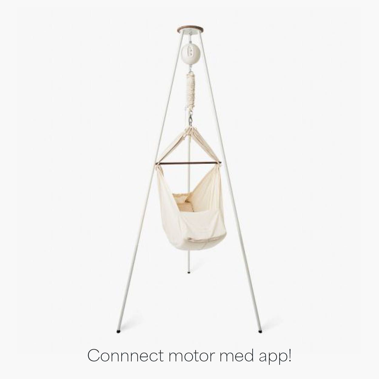Moonboon hengevugge pakkepris, Natur, Motor Connect + Stativ Hvit