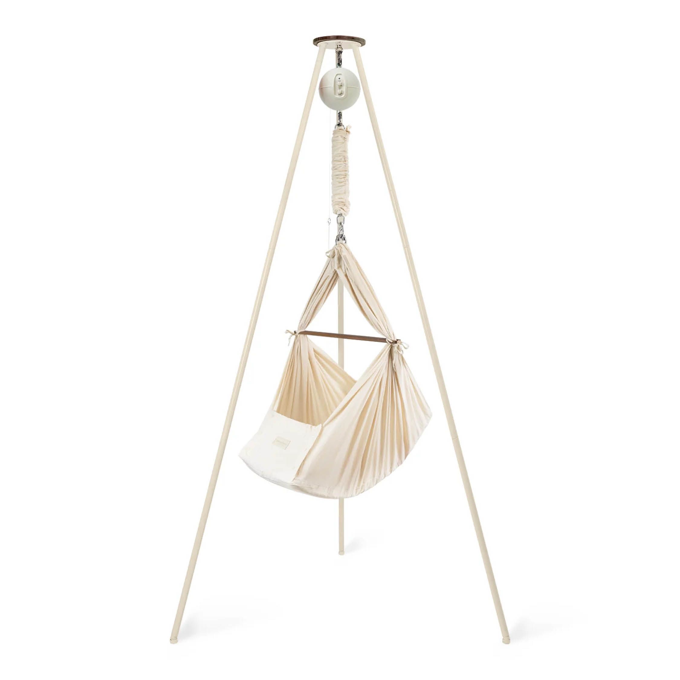 Moonboon hengevugge Nature, Motor Connect + Stativ Varm Sand