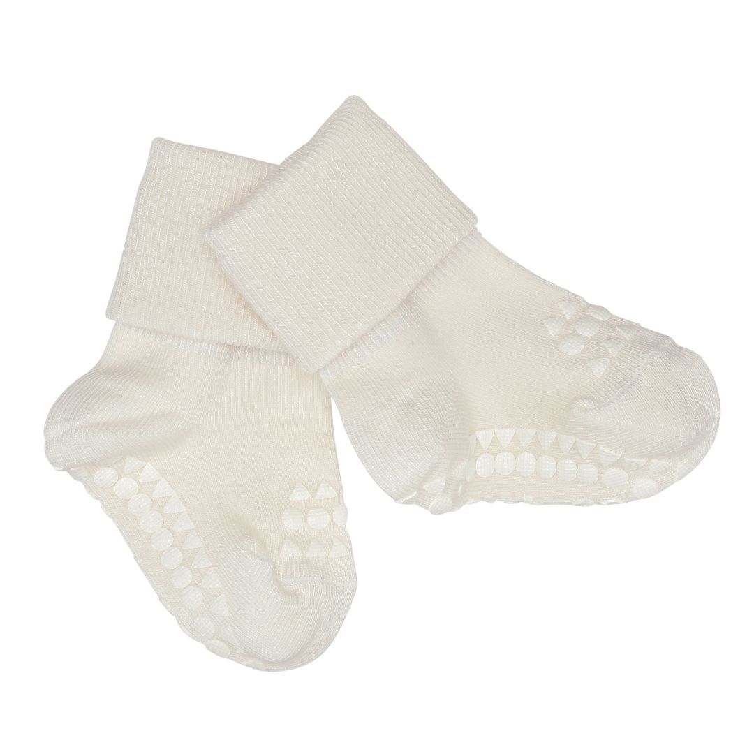 Sokker, GoBabyGo, Bambus, Off White