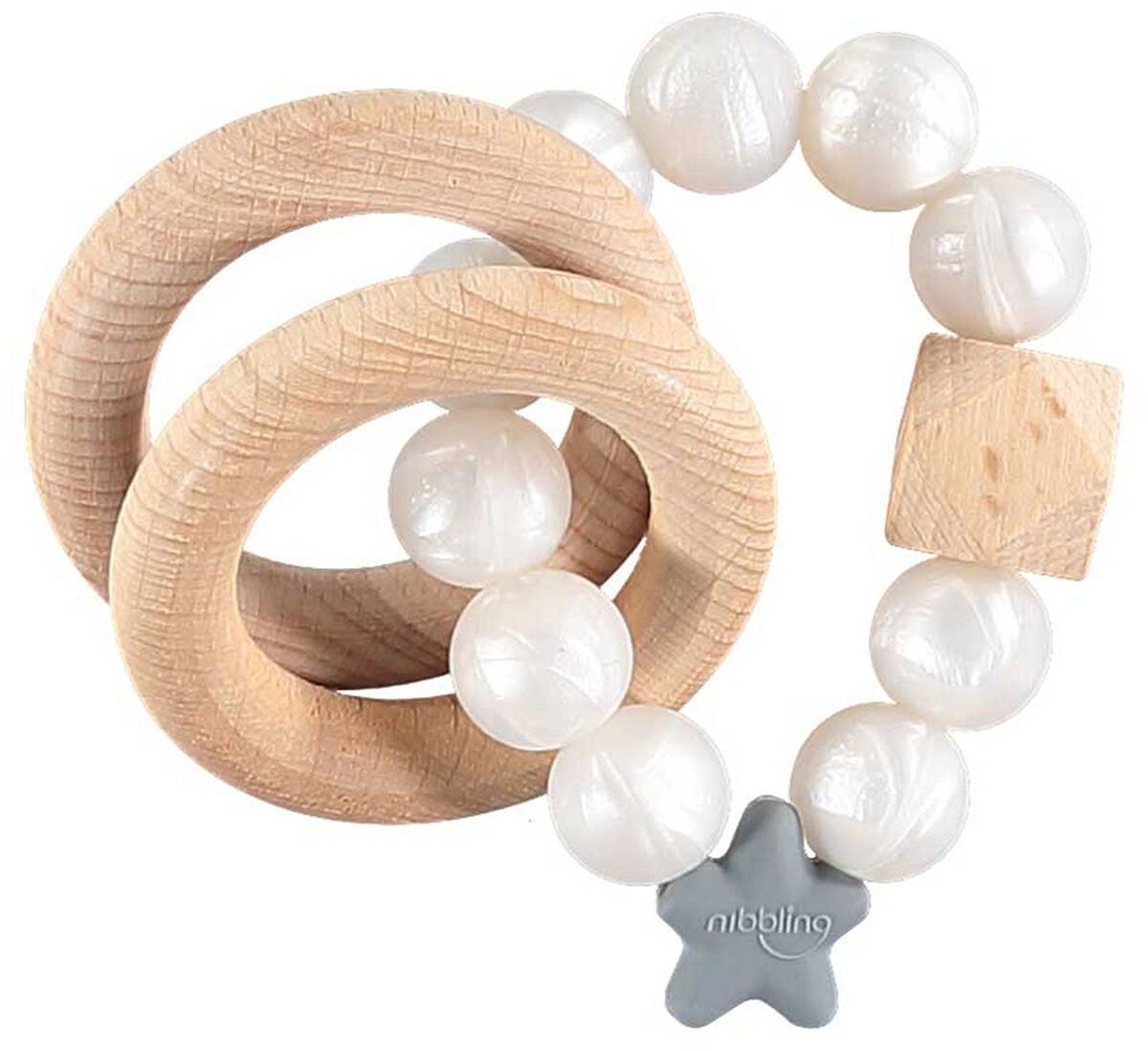 Nibbling Rangle Natural Wood Ltd Edition -Pearl