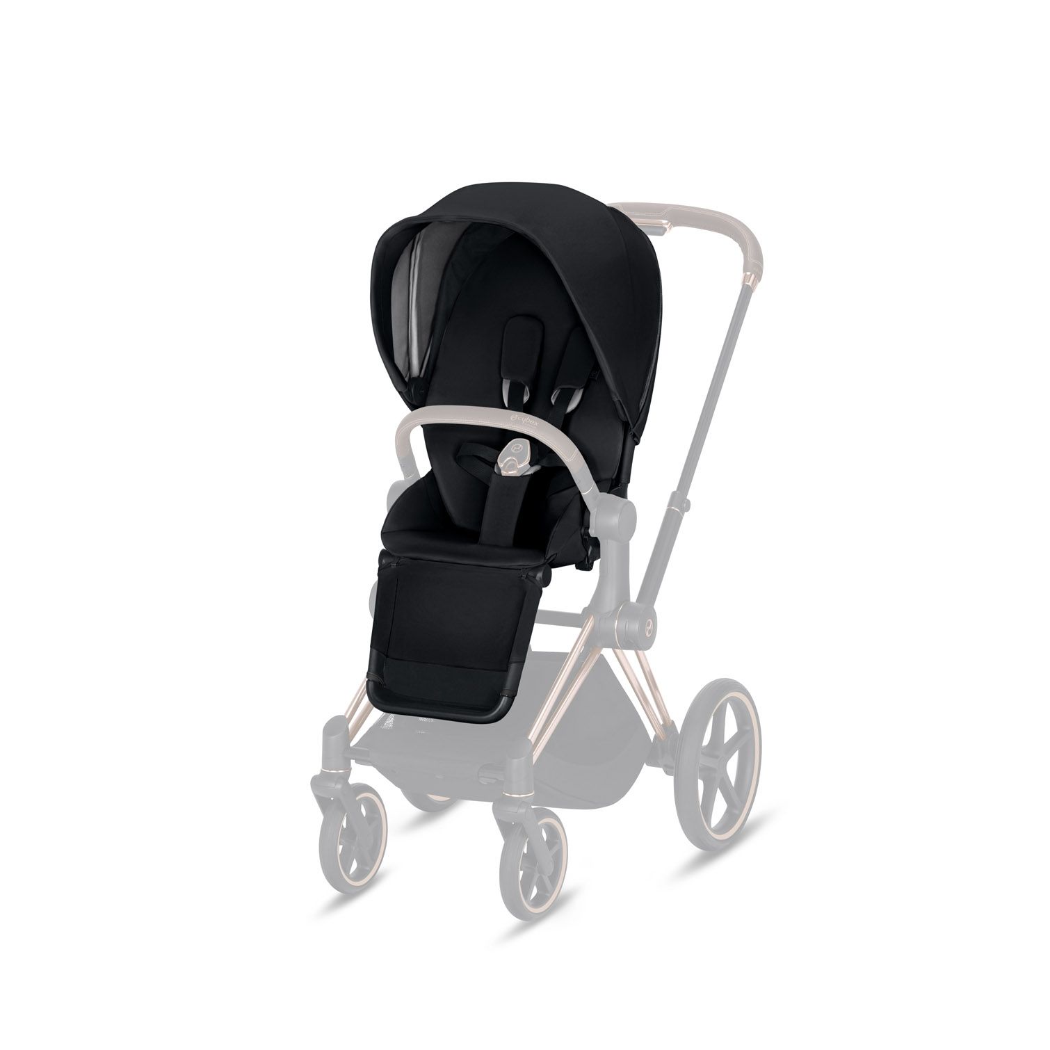Cybex, Priam, Sittedel, Premium Black