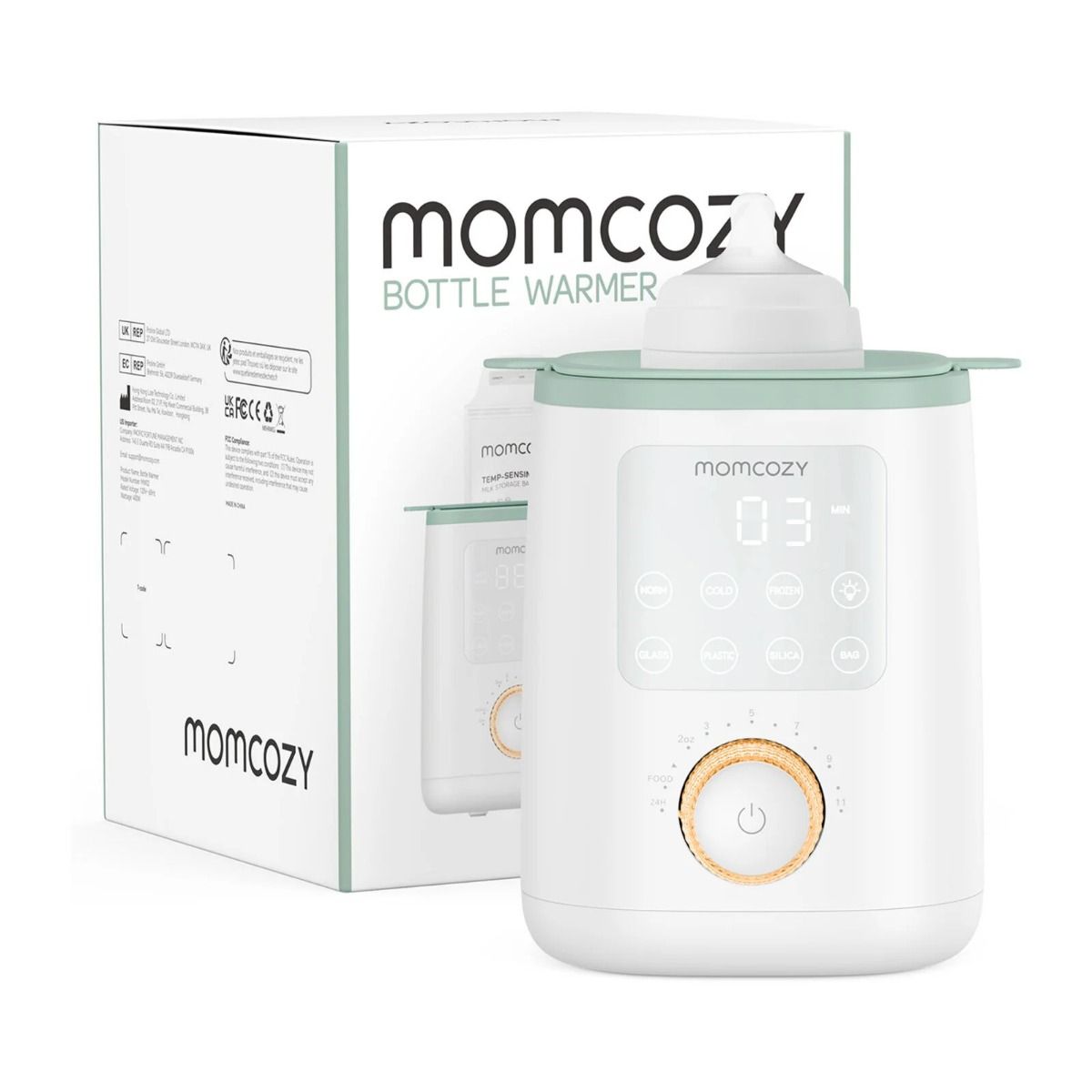 Momcozy, MW02 Nutri Smart Analog, Flaskevarmer