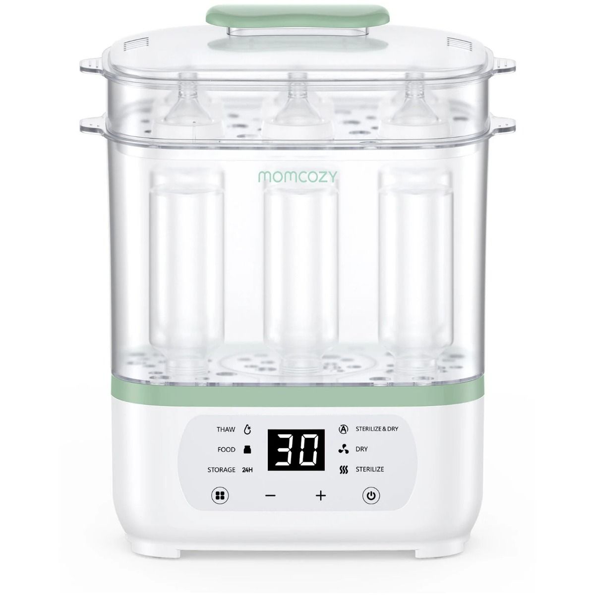Momcozy, 8-in-1 Elektrisk Dampefjerner for Babyflasker