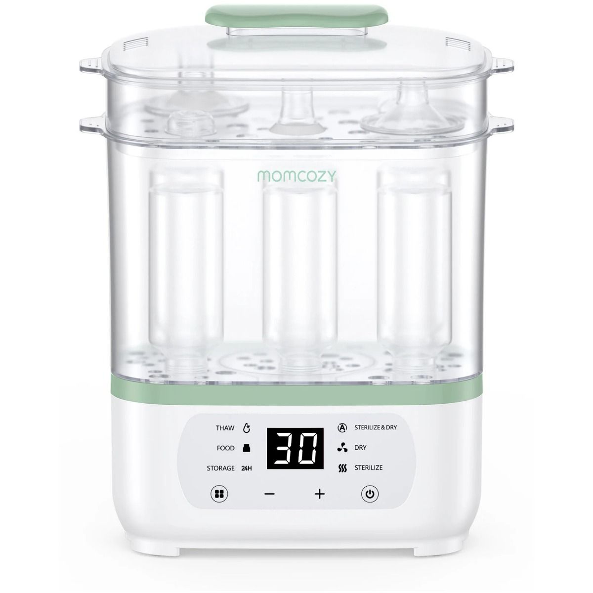 Momcozy, 8-in-1 Elektrisk Dampefjerner for Babyflasker