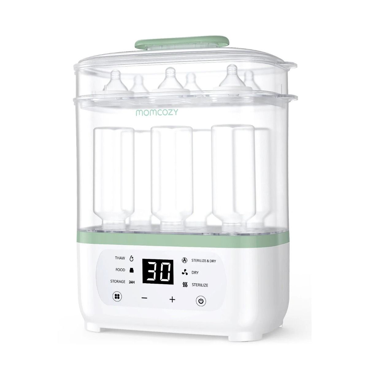 Momcozy, 8-in-1 Elektrisk Dampefjerner for Babyflasker