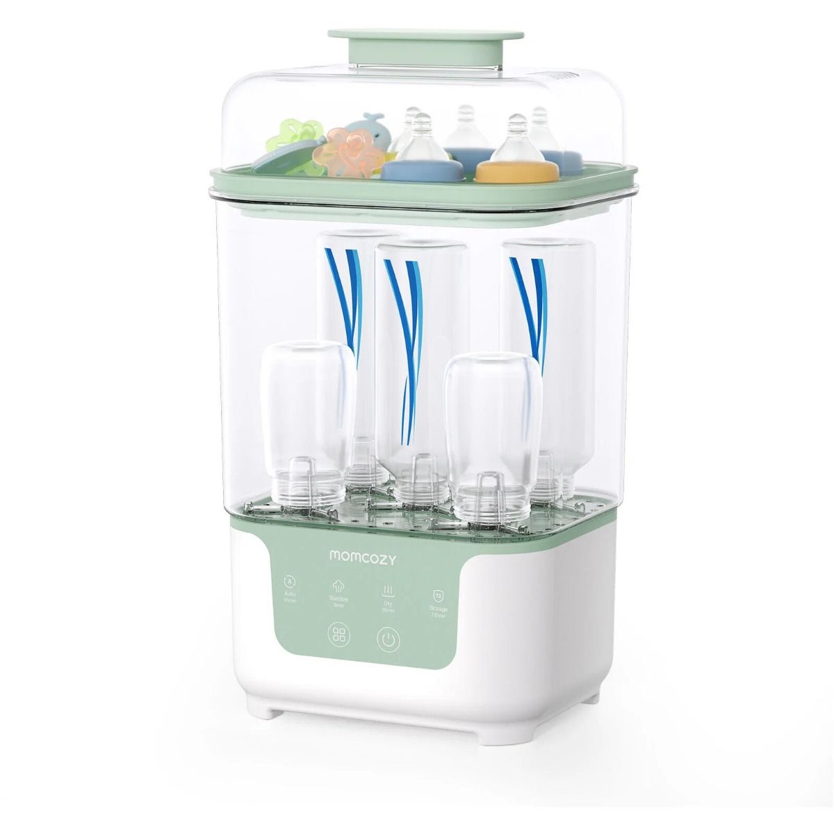 Momcozy, BS04, 4-in-1, Flasketørker, Flaskevasker