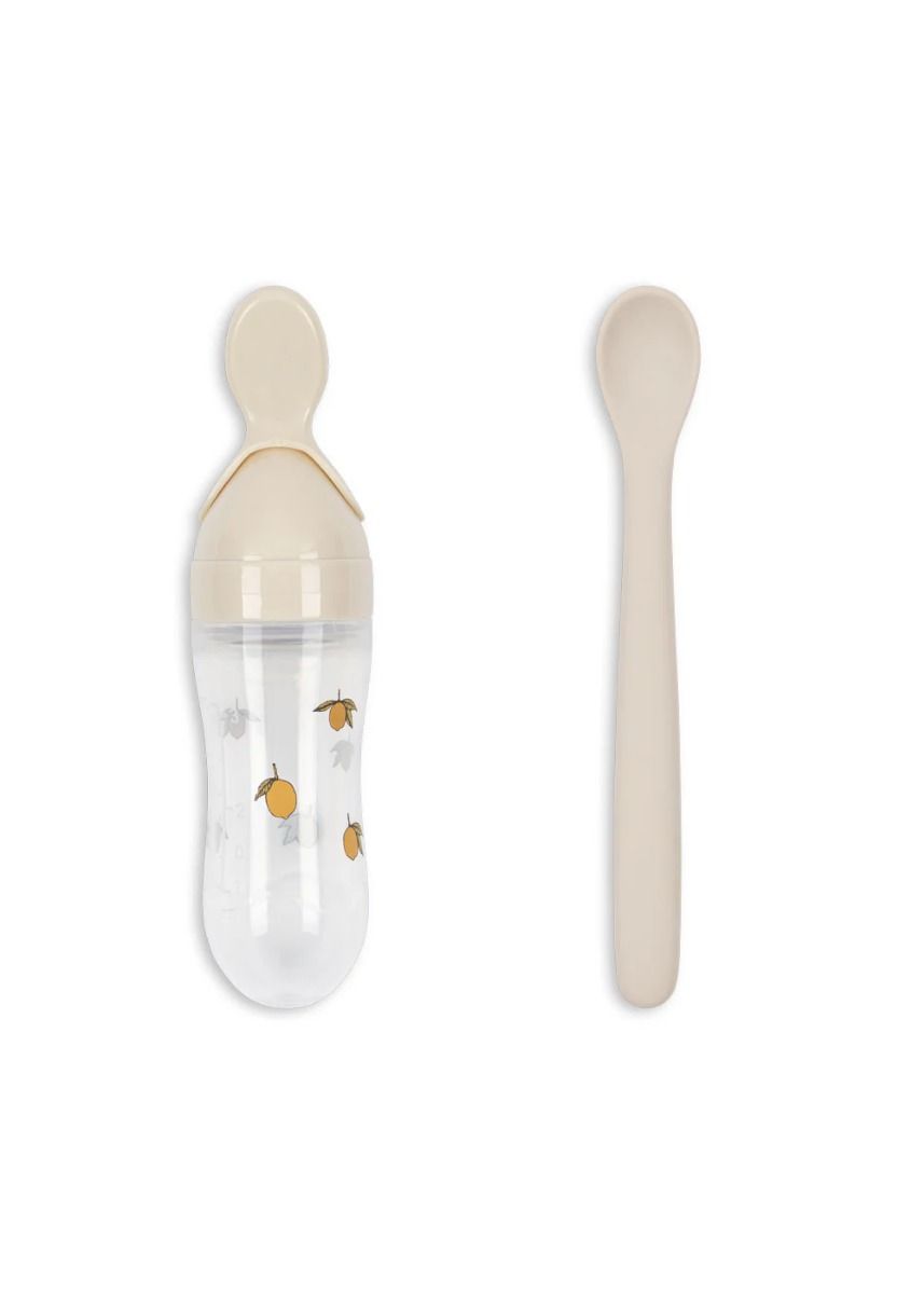 Food Feeding Set, Konges Sløjd, Lemon