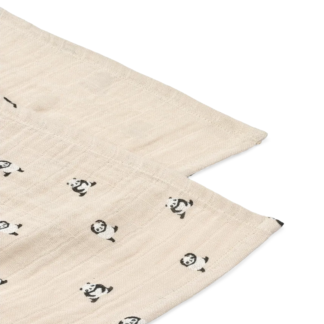 Liewood Gulpeklut Lewis 2pk, Mini panda / Sandy mix