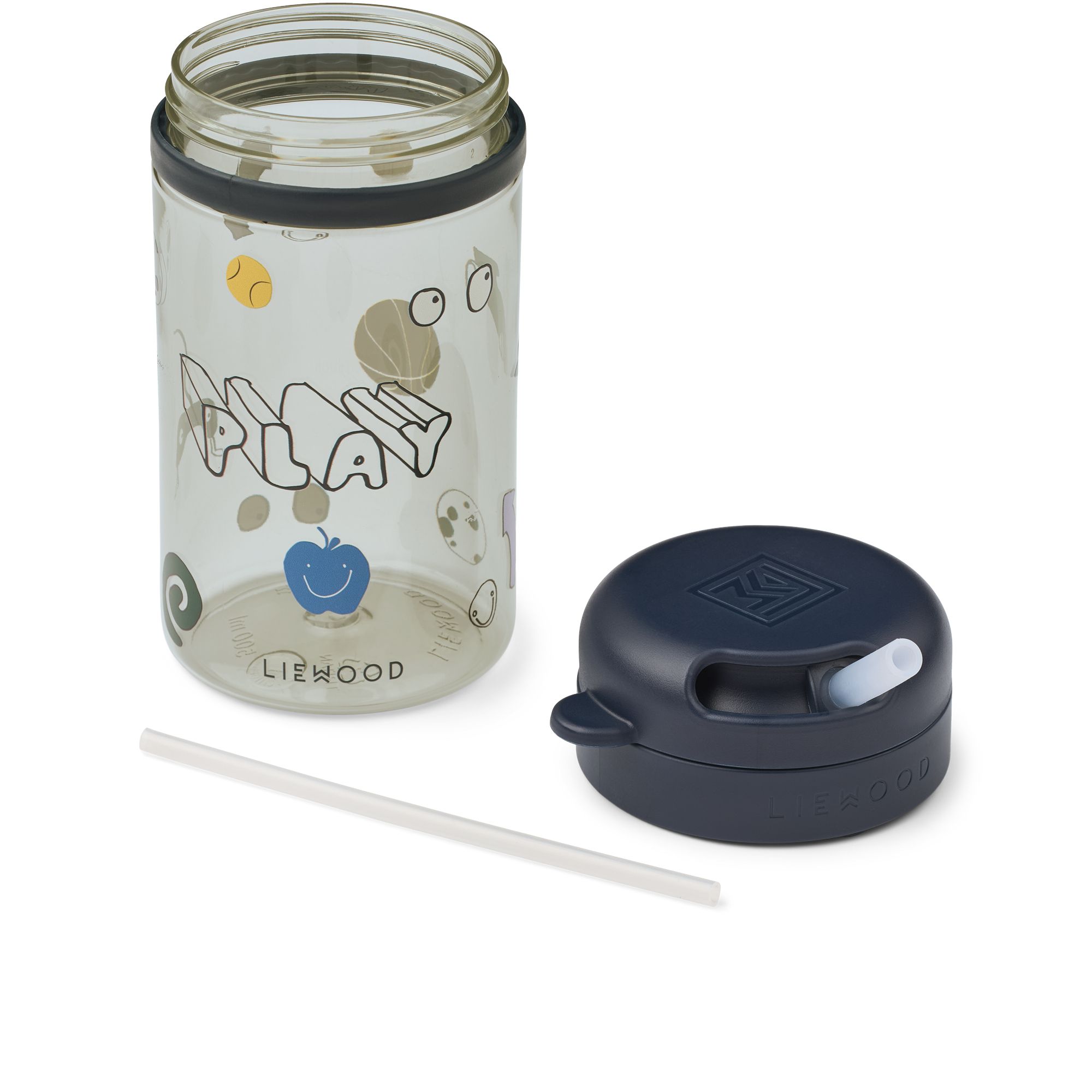 Liewood Flaske Pavia 500ml, Play / Dusty Peppermint
