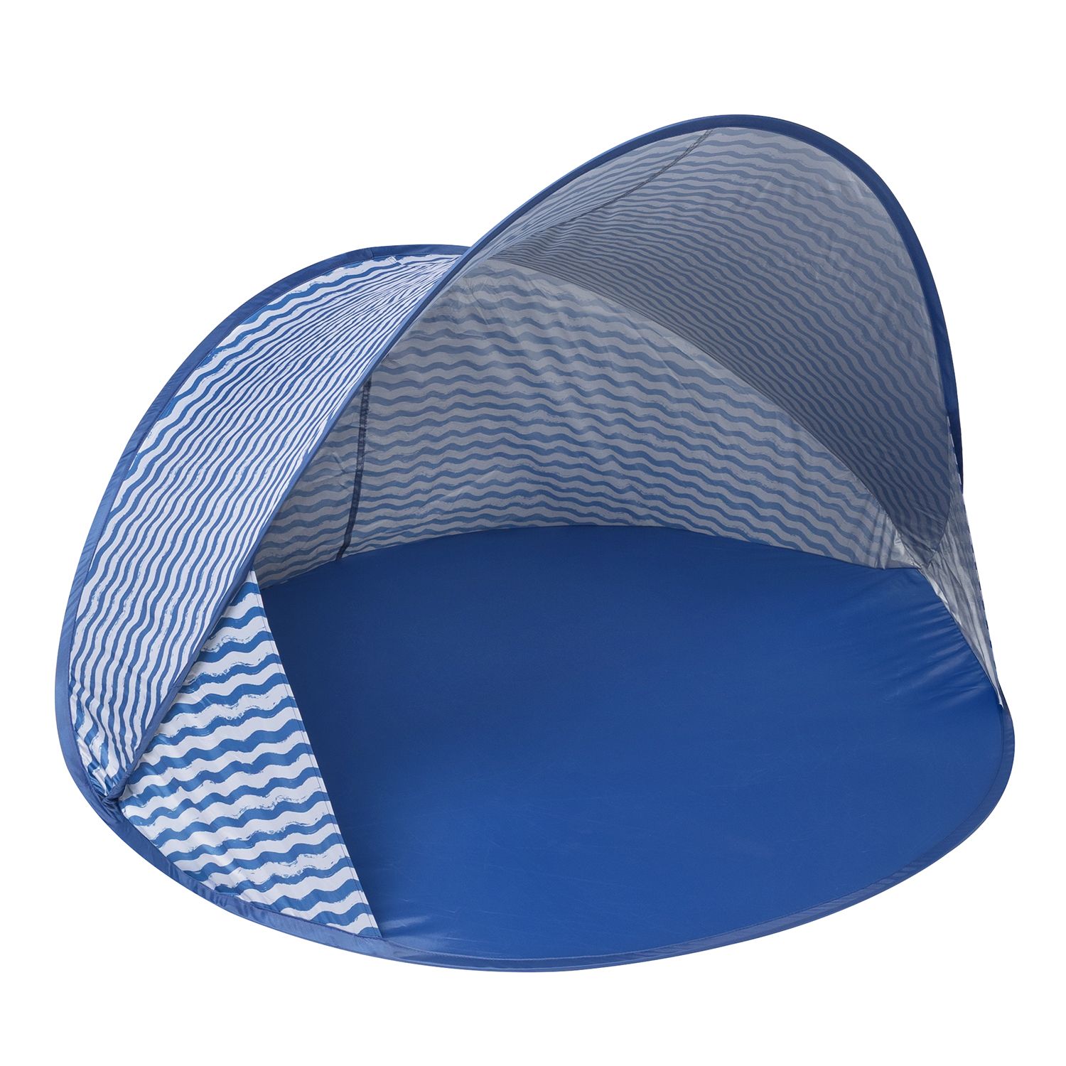 Pop-Up UV Telt, Sandy, Blue Waves, UV50+