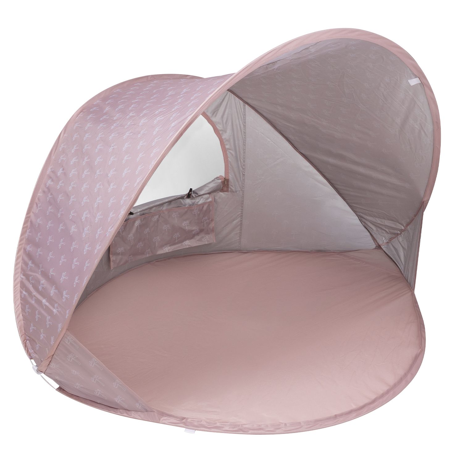Pop-Up UV Telt, Sandy, XL, Palm Trees Pink, UV50+