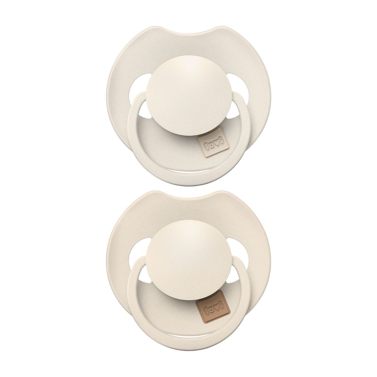 LOVI Smokk, Silikon Prime Dynamic 6-18m, 2stk, Coconut/Ivory