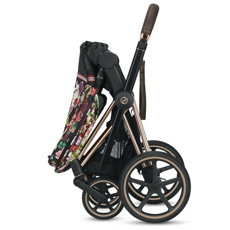 Seat Pack, Cybex, Priam, Spring Blossom, Dark Black