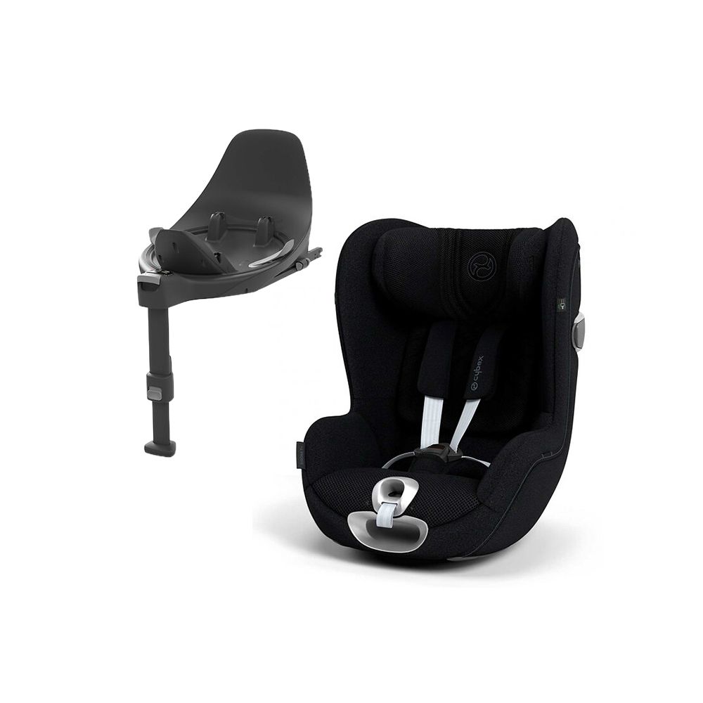 Cybex Sirona T Plus i-Size, Sepia Black, Bilstol, Inkl Cybex Base T