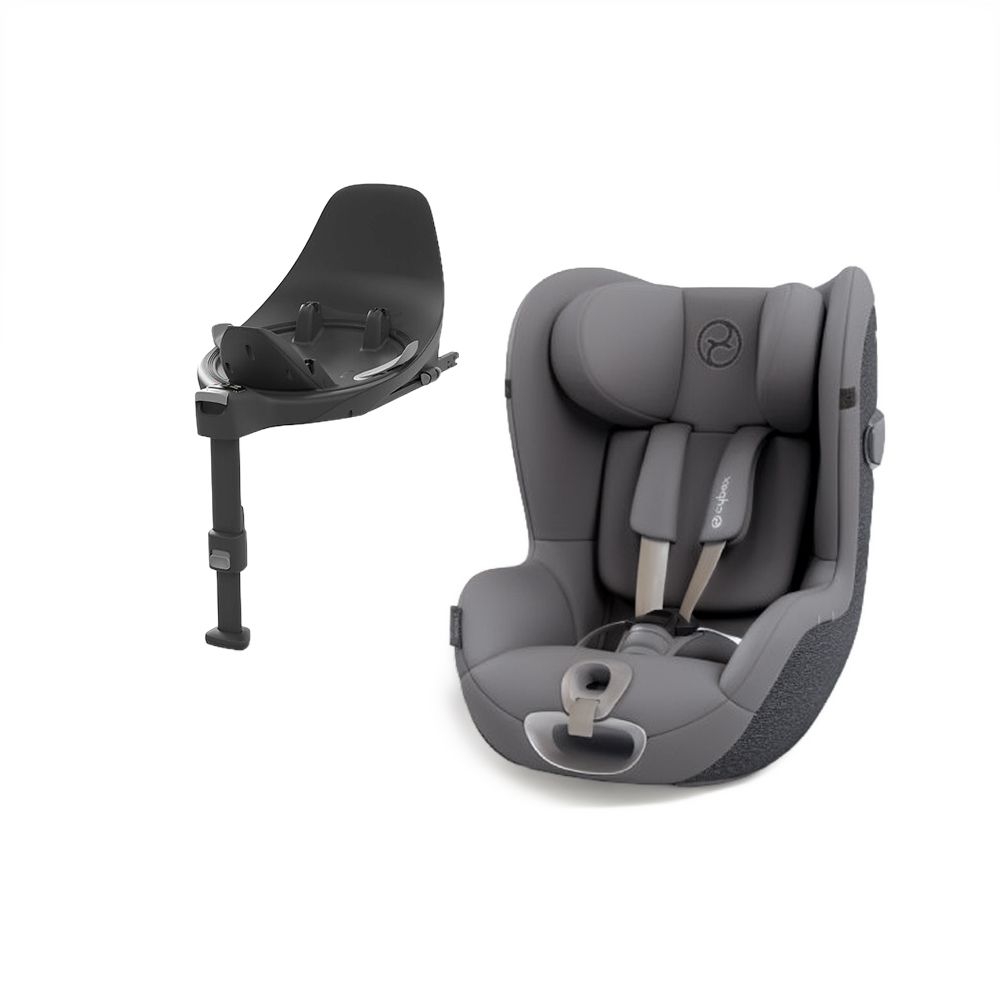 Cybex Sirona T i-Size, Mirage Grey, Bilstol, Inkl Cybex Base T