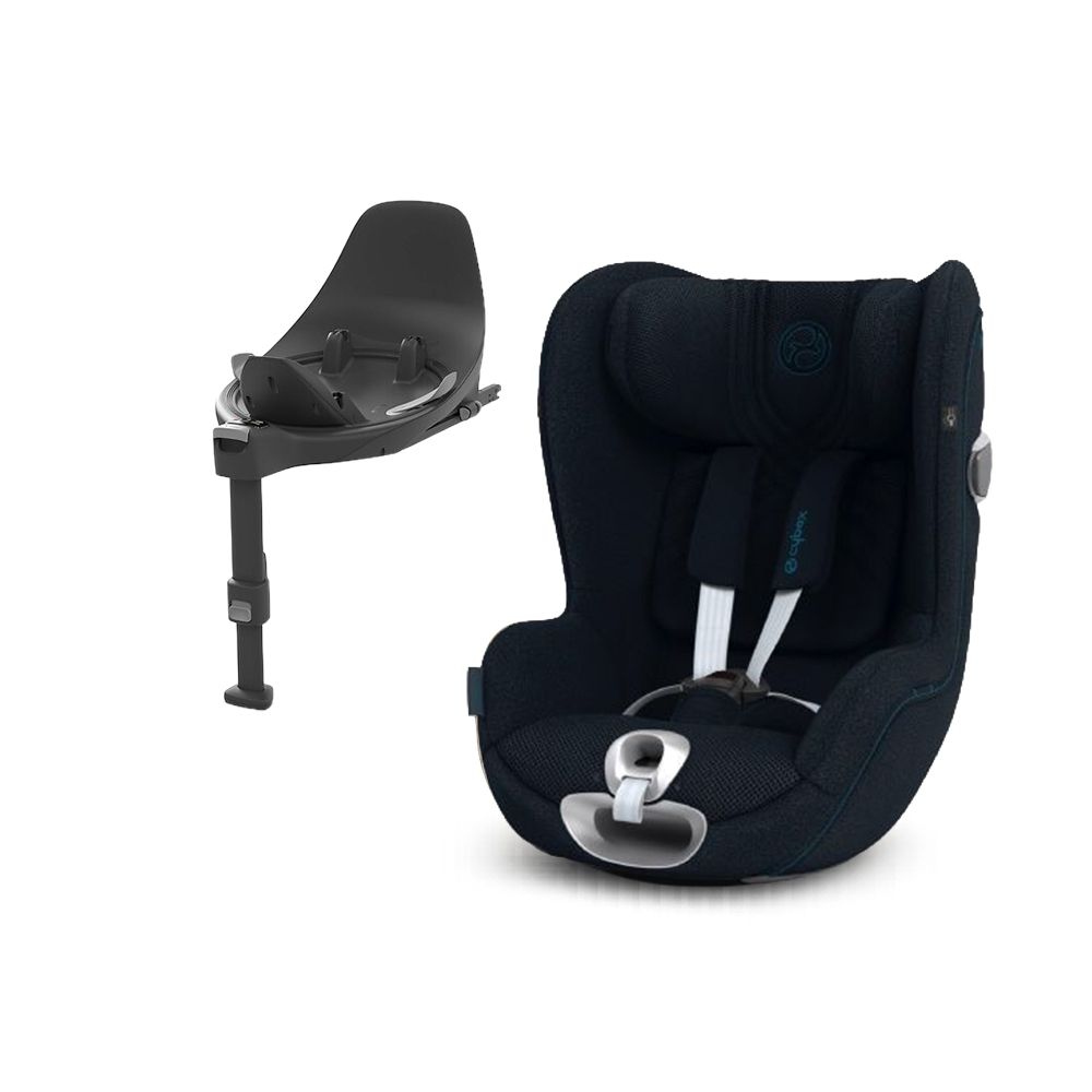 Cybex Sirona T Plus i-Size, Nautical Blue, Bilstol, Inkl Cybex Base T