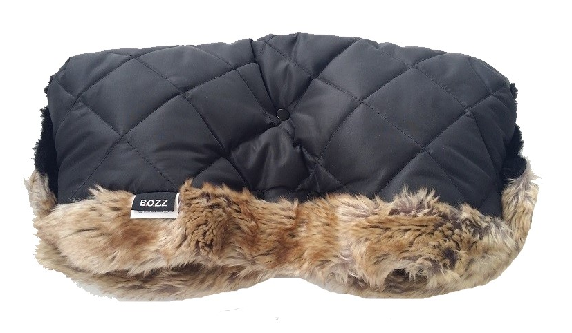 Håndvarmer, 4ME, Black, Squares Fur