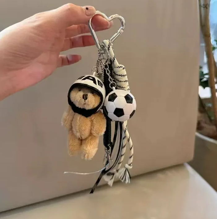 Bag Charm, Tinkafu, Bamse og fotball