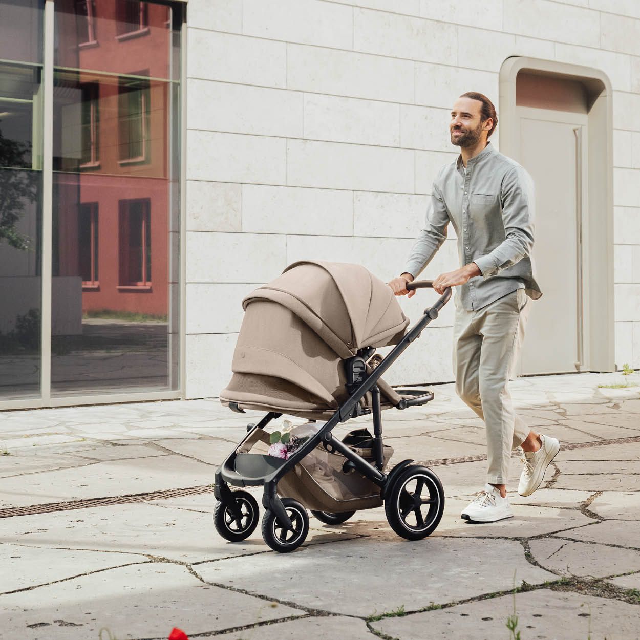 Britax Smile 5Z, Mineral Grey, Komplett barnevogn
