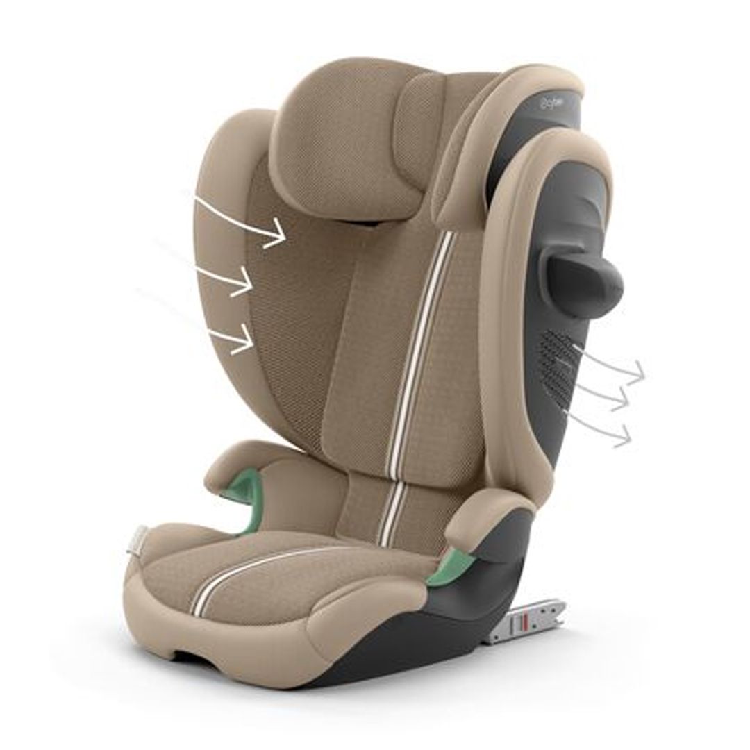 Bilstol, Cybex, Solution G2 Plus, Moon Black