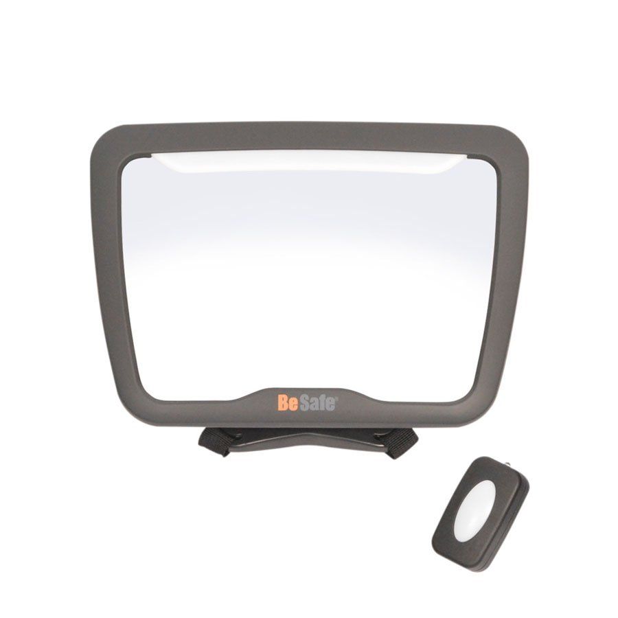 BeSafe Baby Mirror XL² - Baksetespeil med LED
