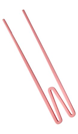Plastspisepinne for nybegynnere, 1stk, Rice - Nude