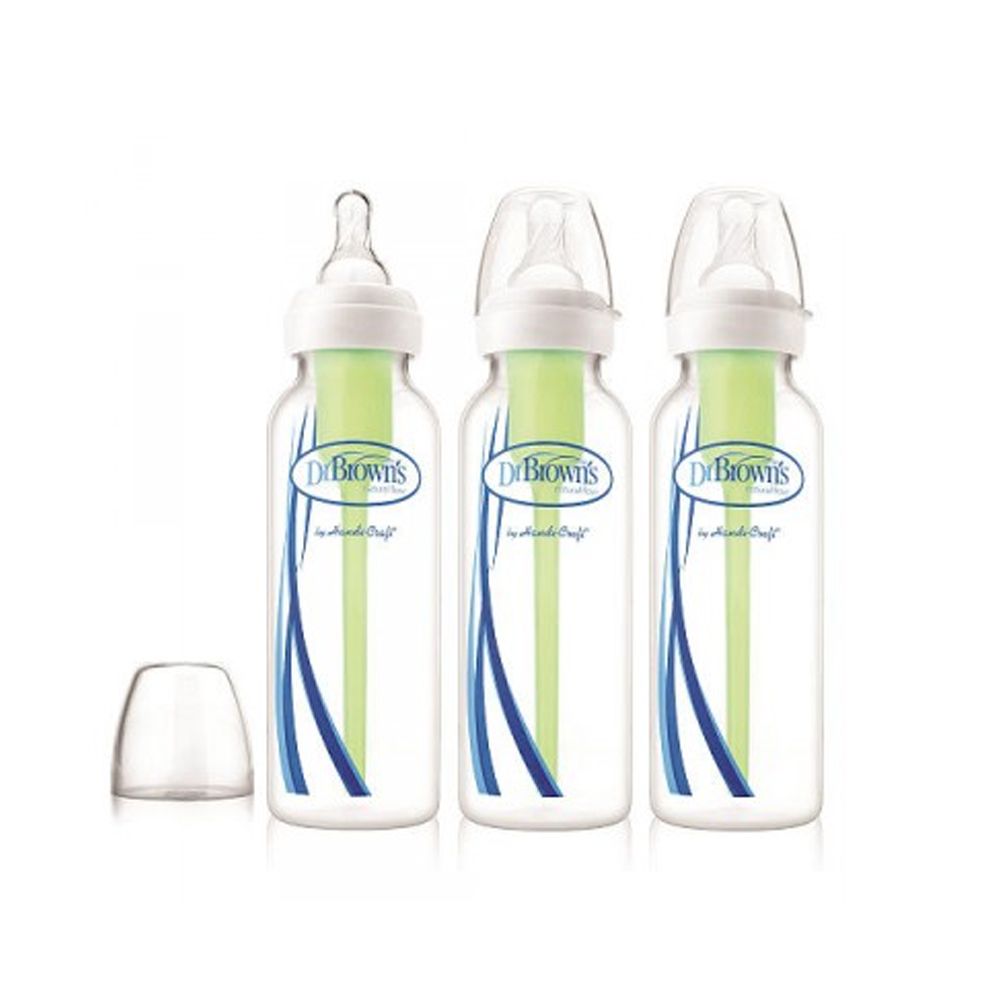 Flaske, Dr.Brown, Standard, 120ml, 3pk