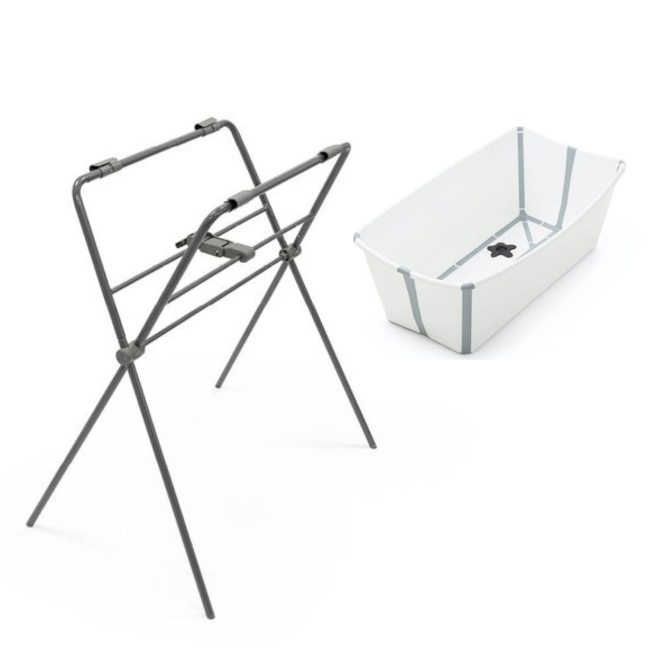Stokke, Flexi Bath White, inkl. Flexi Bath stand