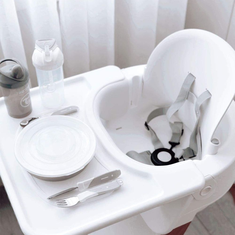 Stokke® Steps™, Bøk, Whitewash, Komplett