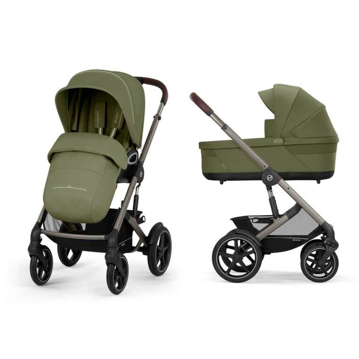 Cybex Talos S Lux, Moss Green Khaki inkl. liggedel