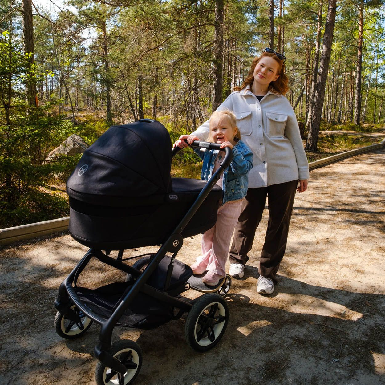 Cybex Talos S Lux, Stone Grey, Komplett barnevogn