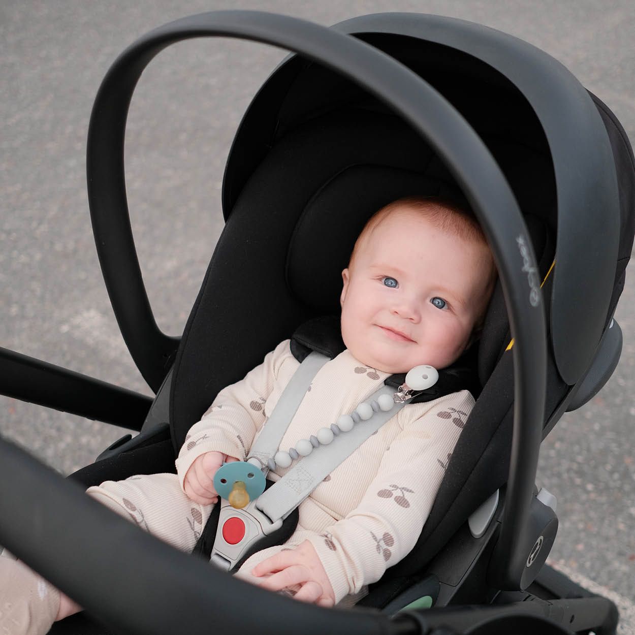 Cybex Talos S Lux, Stone Grey, Komplett barnevogn