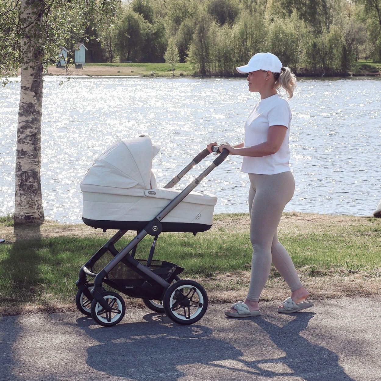 Vognpakke, Cybex, Talos S Lux Ink. Cloud G, Seashell Beige + Base