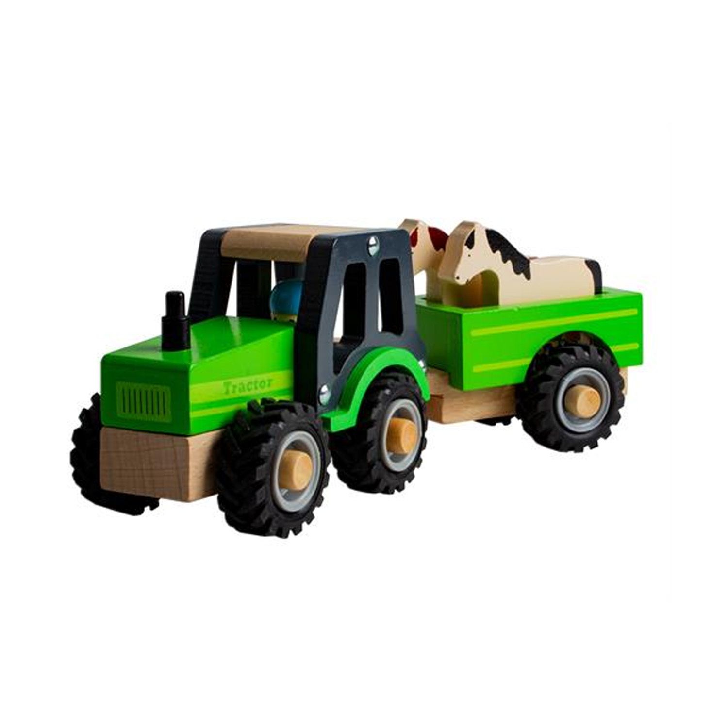 Treleke, Magni, Traktor m/ tilhenger