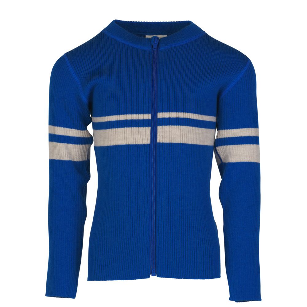 Voksi® Wool, Merinoull Jakke Rib, Twilight Blue