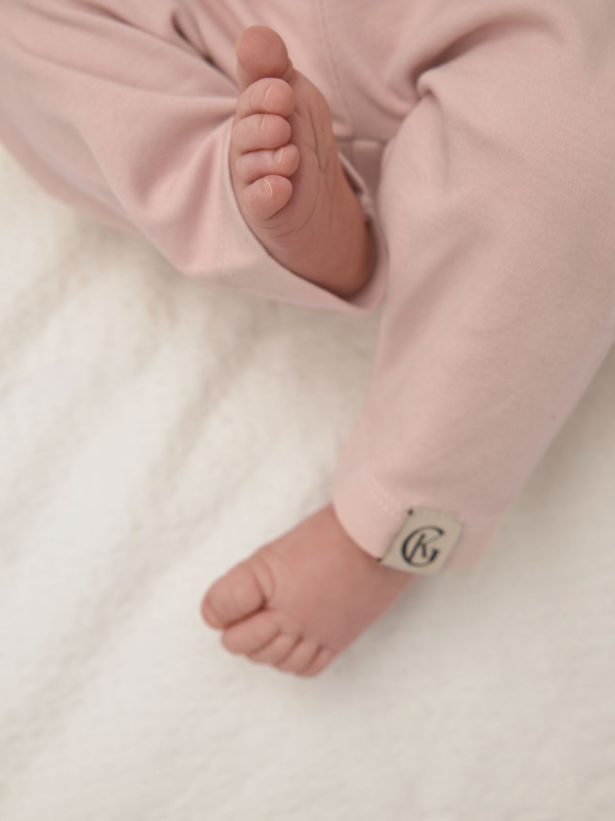 Gullkorn Design Vakke Baby Bukse, Krem