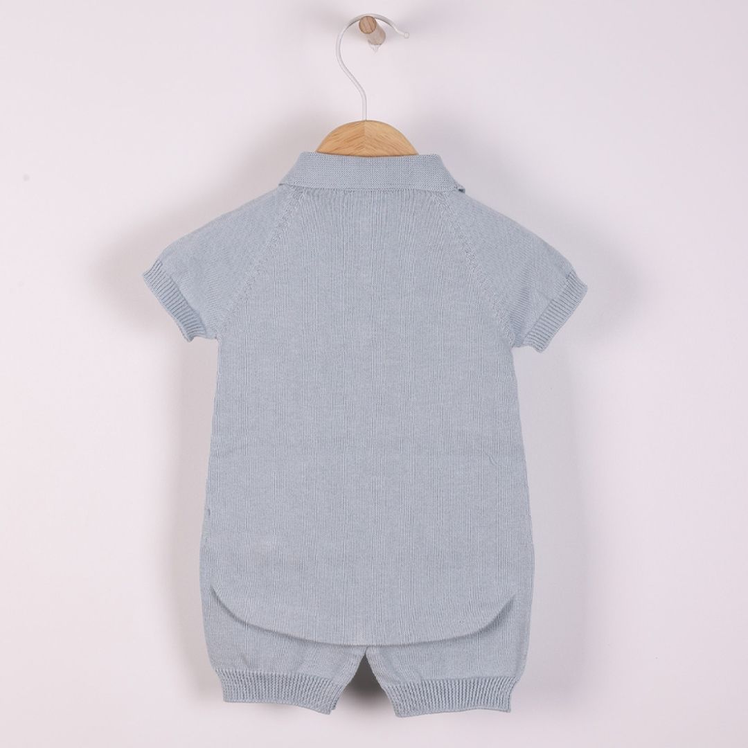 Romper, Wedoble, Fofo Polo, Indigo